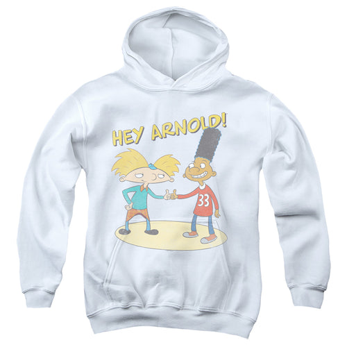 Hey Arnold And Gerald With Logo Youth Hoodie