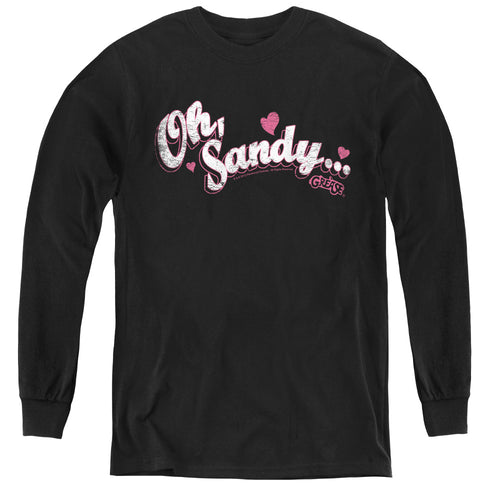 Grease Oh Sandy Youth Long Sleeve T-Shirt
