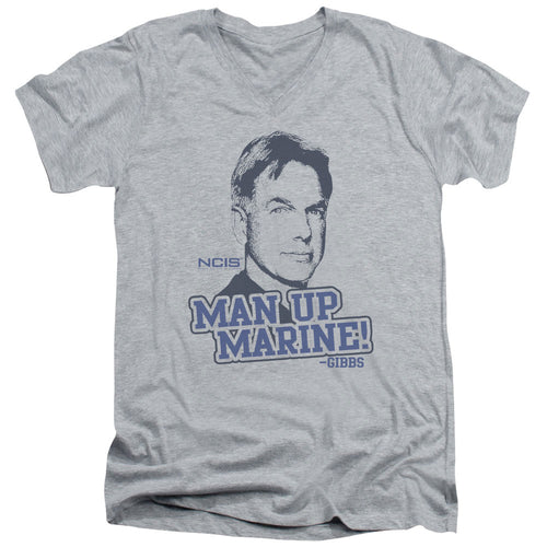 NCIS Man Up V-Neck T-Shirt