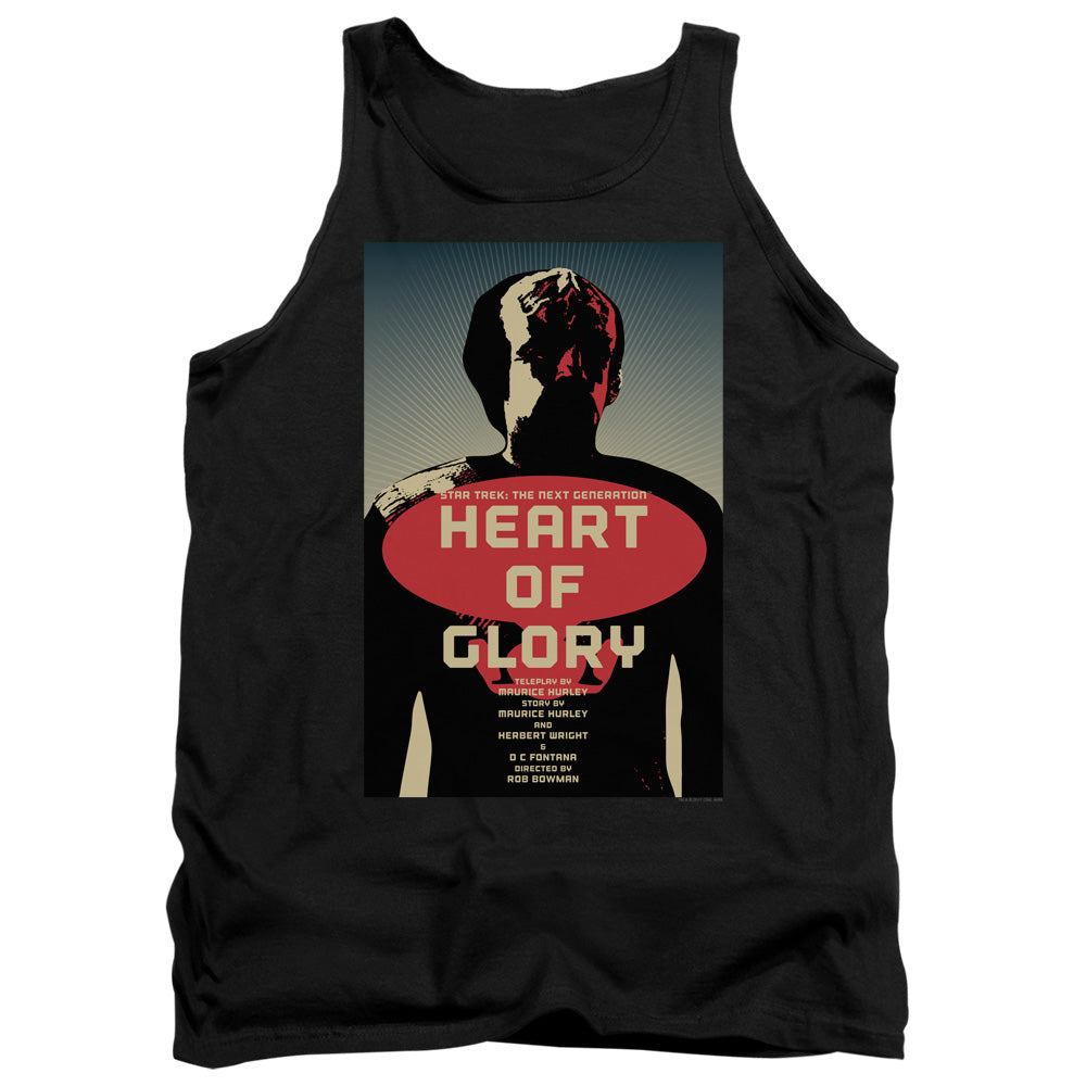 Star Trek Heart of Glory Black Tank Top
