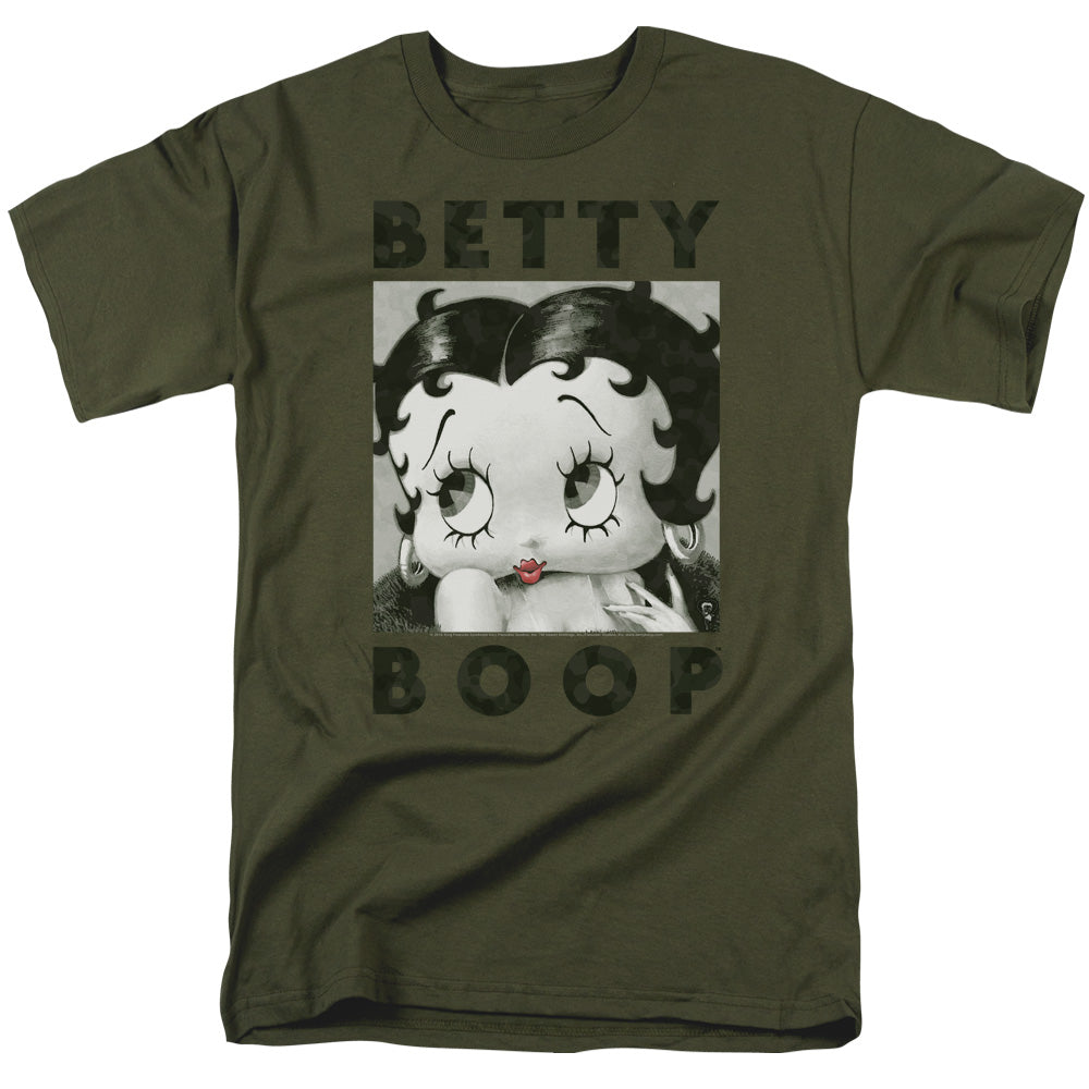 Betty Boop Camo Glamour T-Shirt
