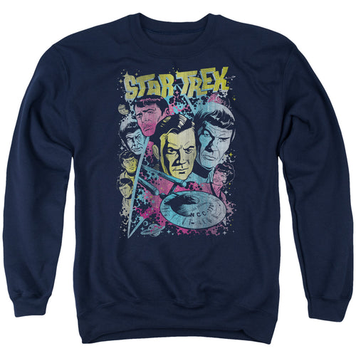 Star Trek Classic Crew Illustrated Crewneck Sweatshirt