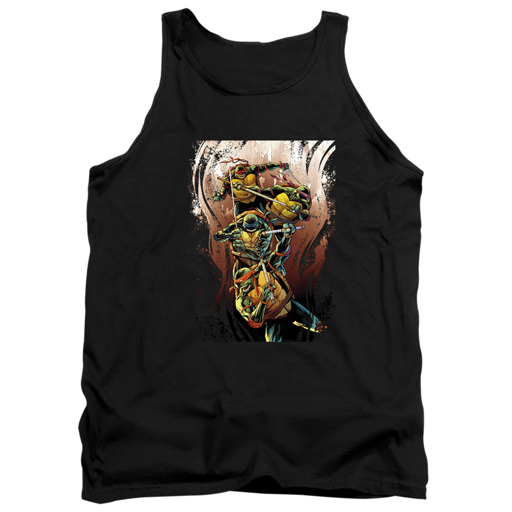 Teenage Mutant Ninja Turtles Earthy Rainbow Warriors Tank Top
