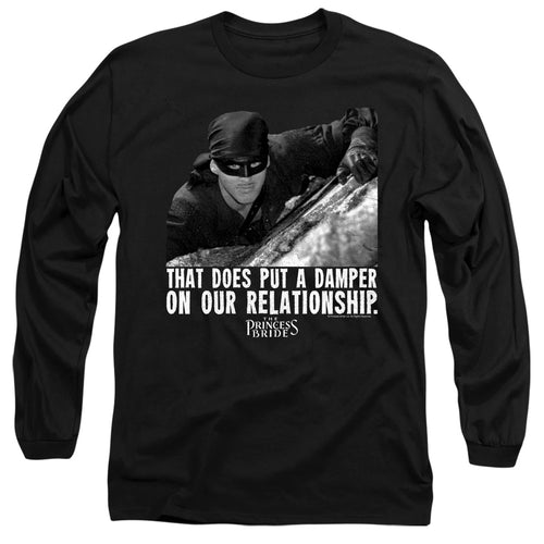 The Princess Bride Damper Black Long Sleeve T-Shirt