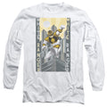 Mighty Morphin Power Rangers White Ranger Duo Long Sleeve T-Shirt