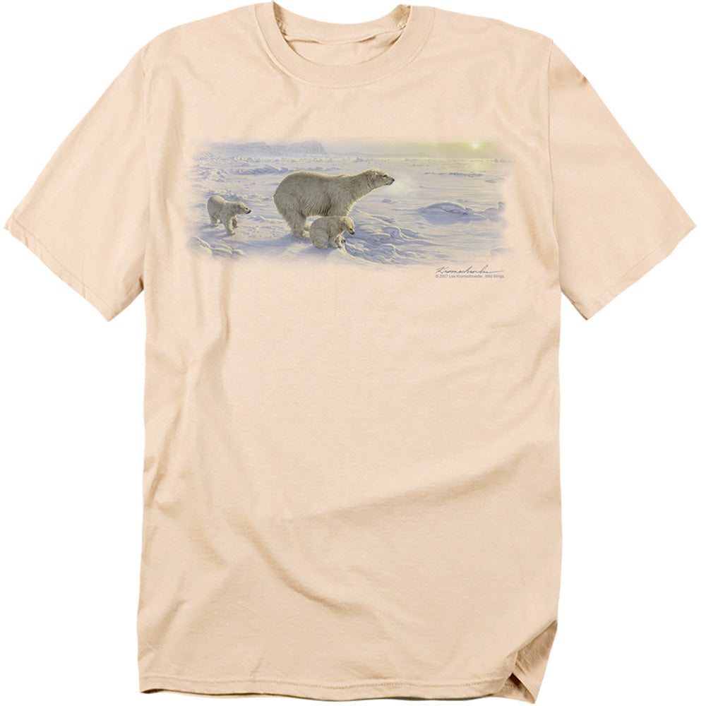 Wild Wings On the Edge Polar Bears T-Shirt
