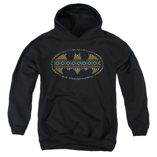 Batman Aztec Fill Youth Hoodie