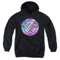 Wonder Woman Unicorn Galaxy Logo Youth Hoodie