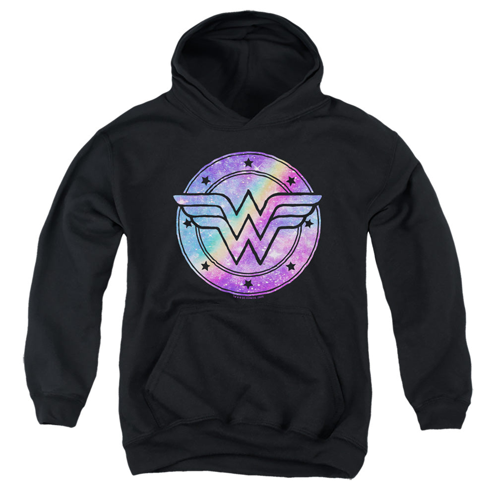 Wonder Woman Unicorn Galaxy Logo Youth Hoodie