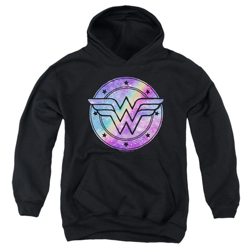 Wonder Woman Unicorn Galaxy Logo Youth Hoodie