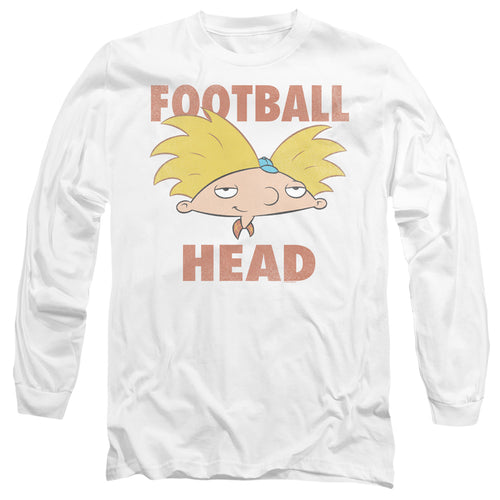 Hey Arnold Football Head Long Sleeve T-Shirt