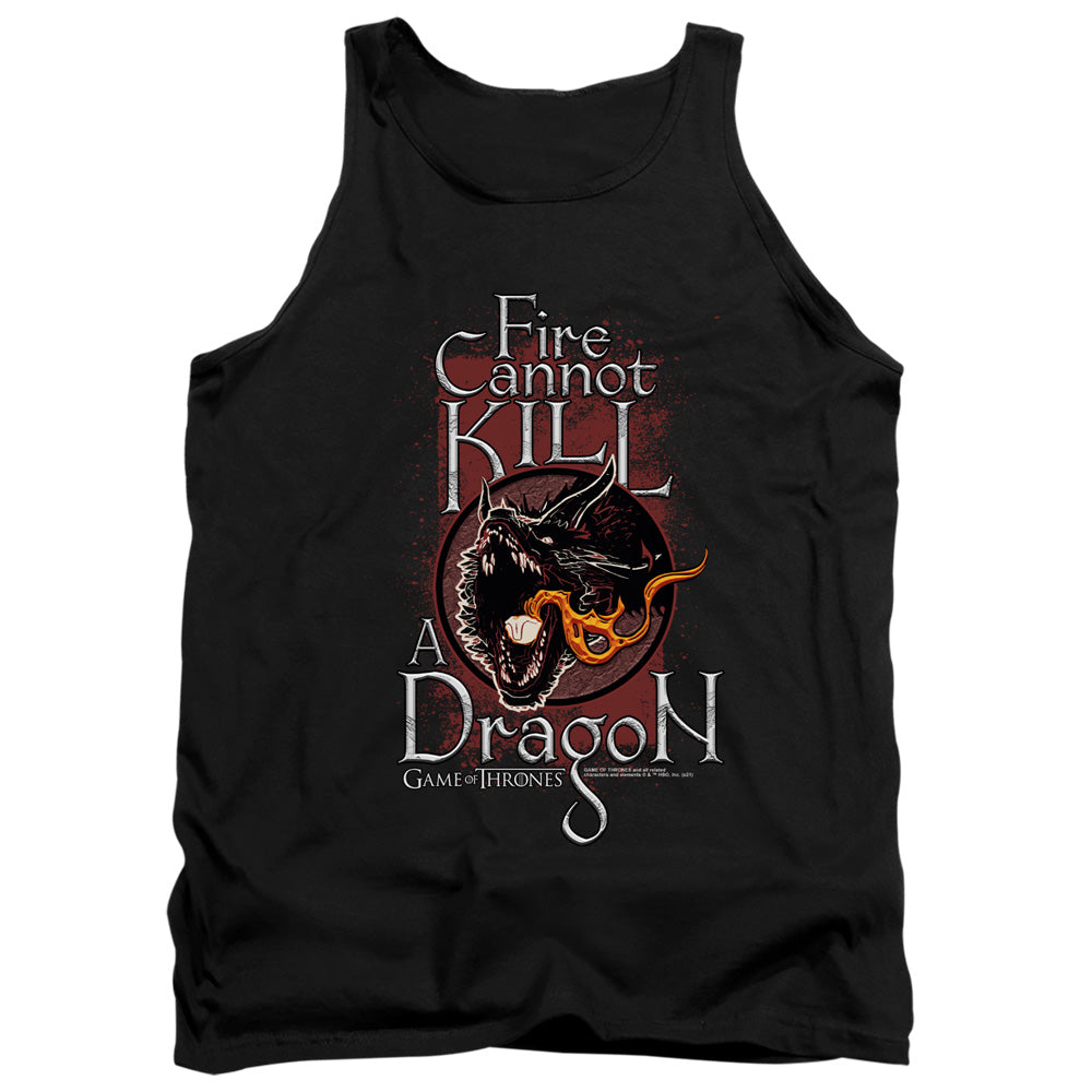 Game of Thrones Fire Cannot Kill A Dragon Tank Top