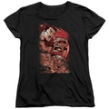 Superman Supes vs Darkseid Womens T-Shirt