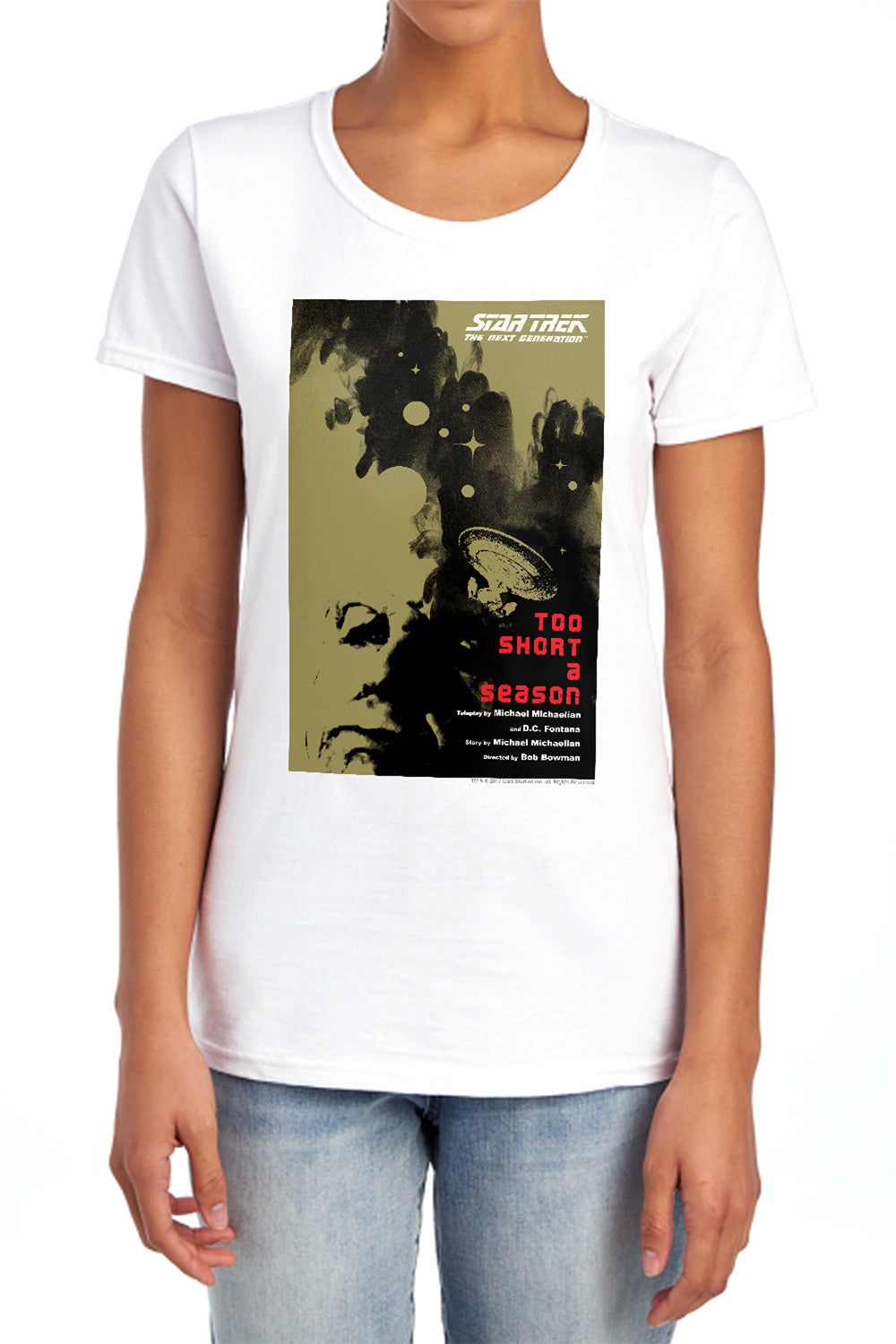 Star Trek Too Short a Season Womens T-Shirt