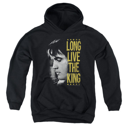 Elvis Presley Long Live The King Youth Hoodie