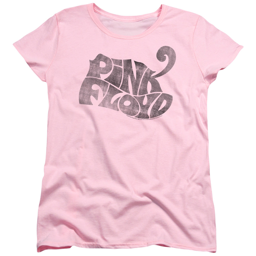 Pink Floyd Pink Logo Womens T-Shirt