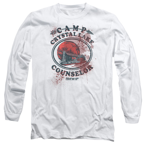 Friday the 13th Camp Counselor Victim Long Sleeve T-Shirt