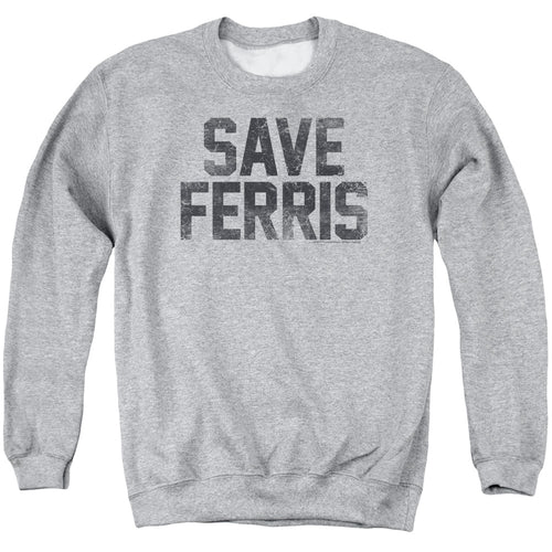 Ferris Bueller's Day Off Save Ferris Crewneck Sweatshirt