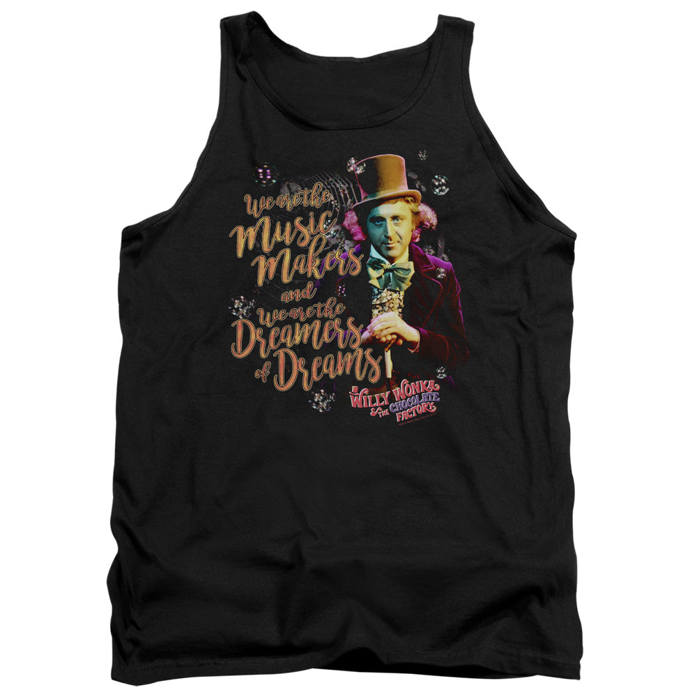Willy Wonka & the Chocolate Factory We Are the Music Makers Tank Top