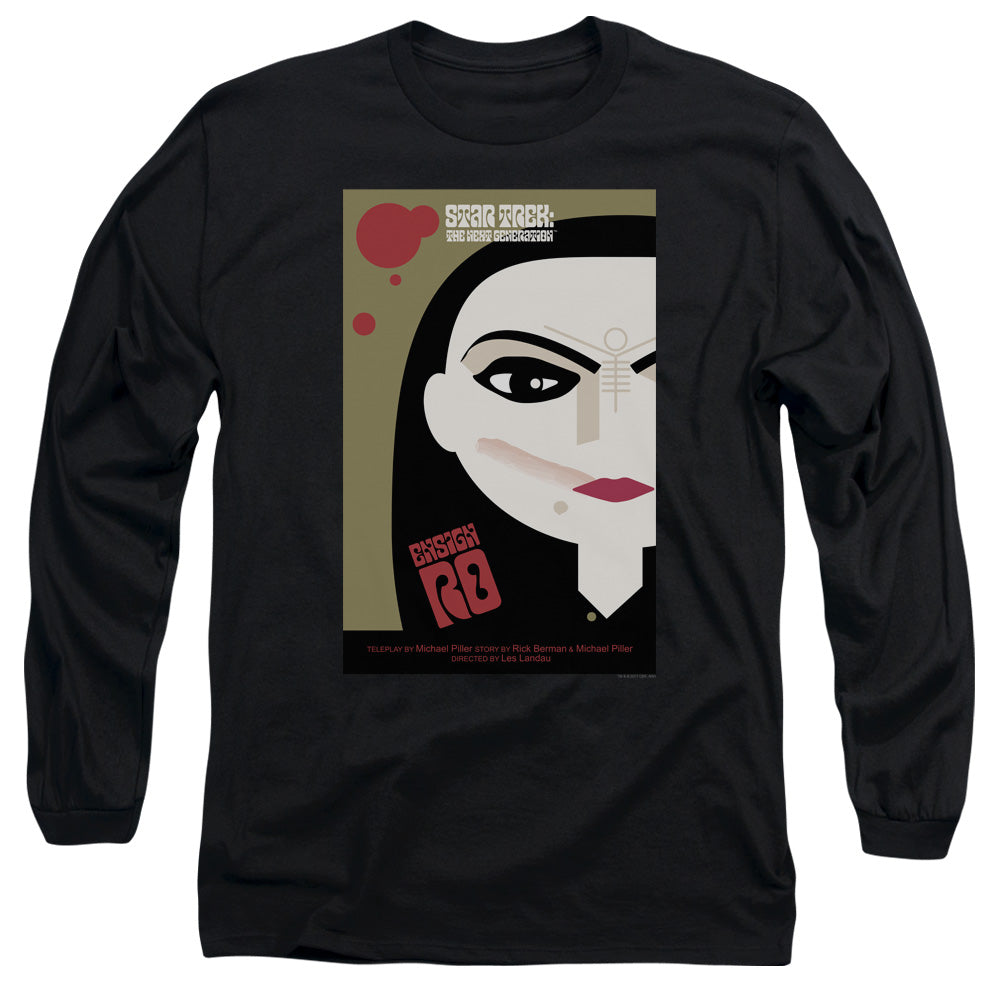 Star Trek Ensign Ro Black Long Sleeve T-Shirt