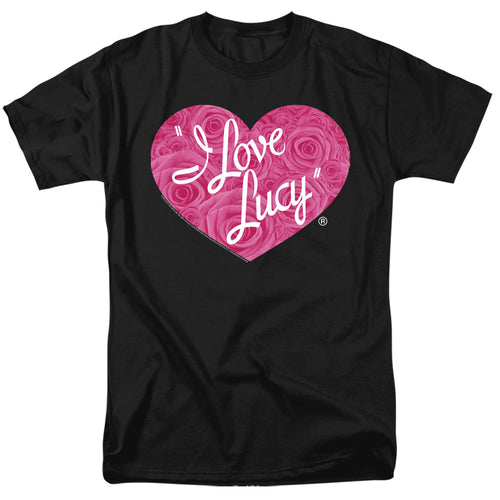 I Love Lucy Floral Logo T-Shirt