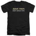Star Trek Deep Space Nine Logo V-Neck T-Shirt
