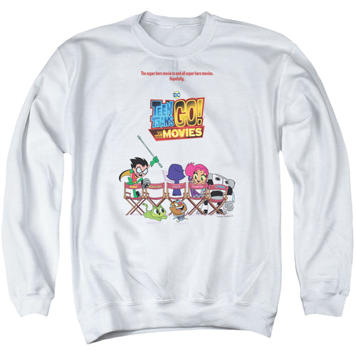 Teen Titans Go! Movie Poster Crewneck Sweatshirt