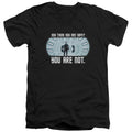 Star Trek Not Safe V-Neck T-Shirt