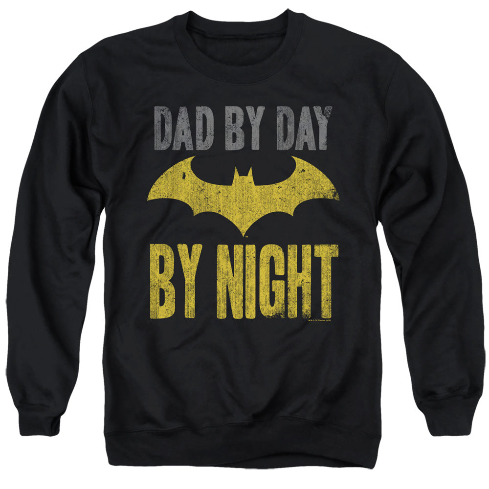 Batman Dad By Day Crewneck Sweatshirt