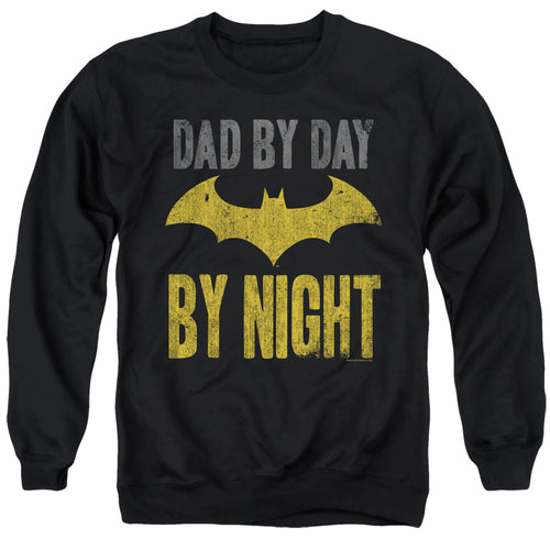 Batman Dad By Day Crewneck Sweatshirt