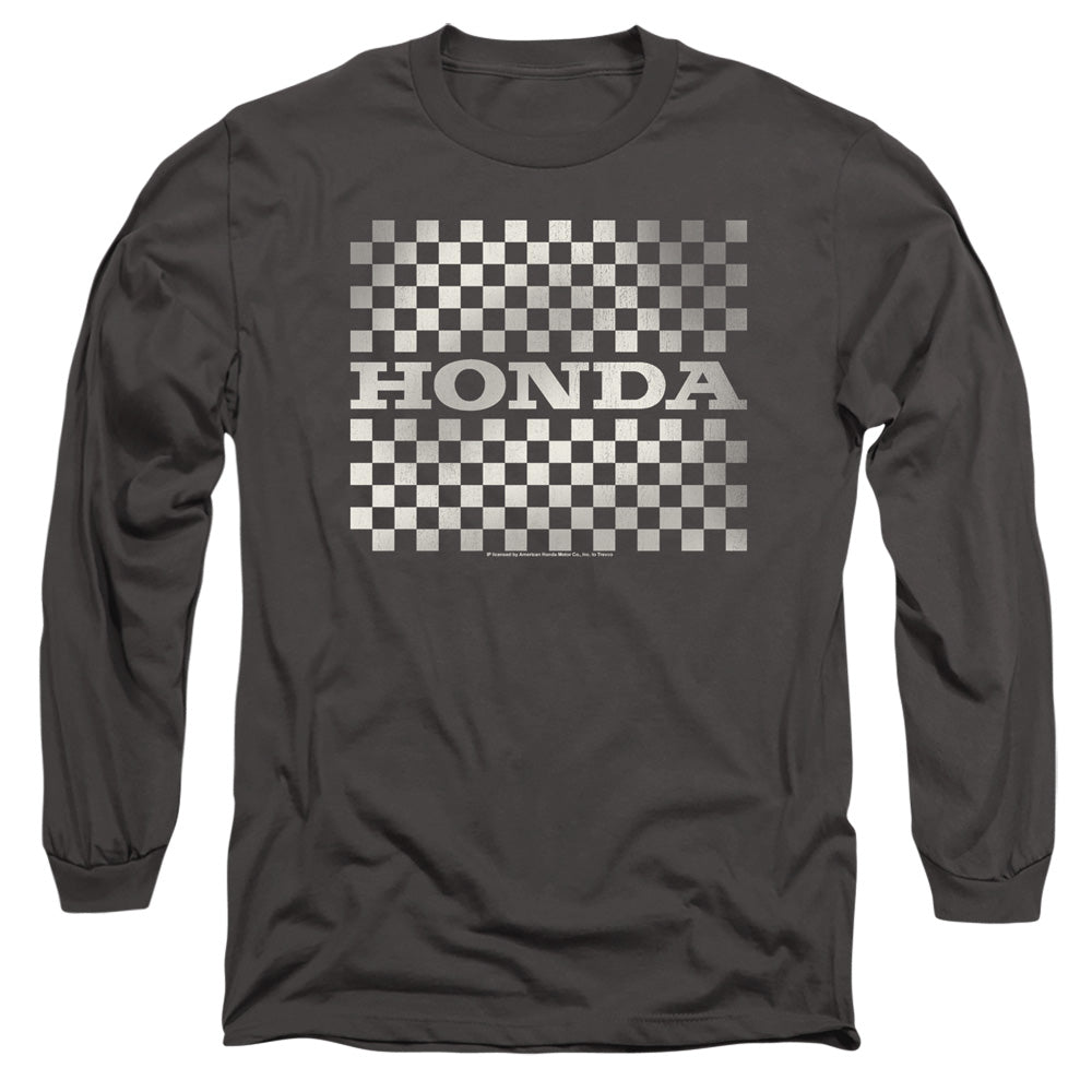 Honda Checkers Logo Long Sleeve T-Shirt