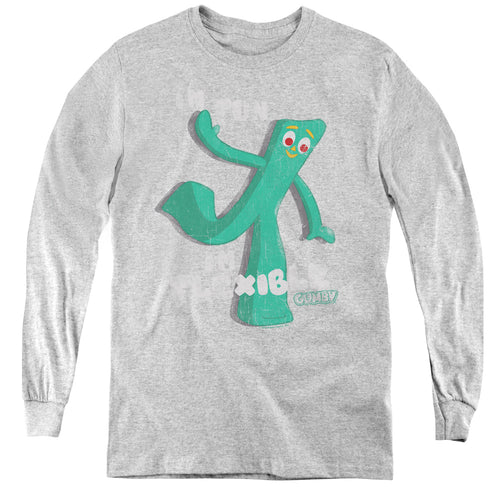 Gumby Flex Youth Long Sleeve T-Shirt