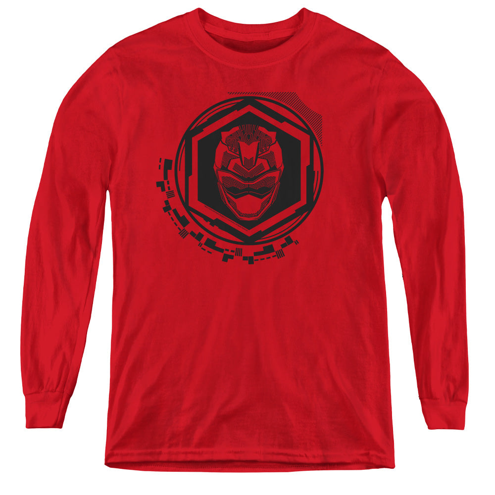 Power Rangers: Beast Morphers Red Ranger Youth Long Sleeve T-Shirt