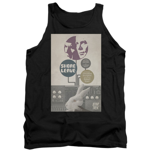 Star Trek Juan Ortiz Shore Leave Black Tank Top