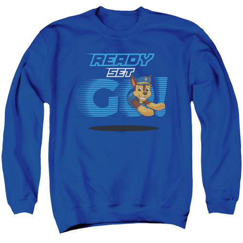 Paw Patrol Ready Set GO! Chase Crewneck Sweatshirt