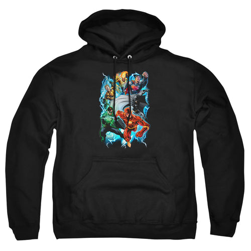 DC Comics Electric Team Pullover Hoodie