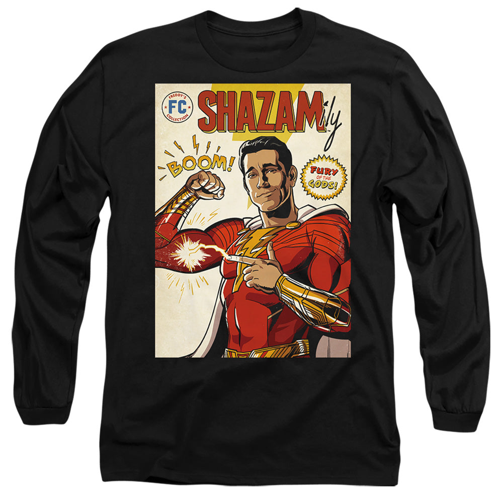 Shazam! Fury of the Gods Comic Cover Long Sleeve T-Shirt