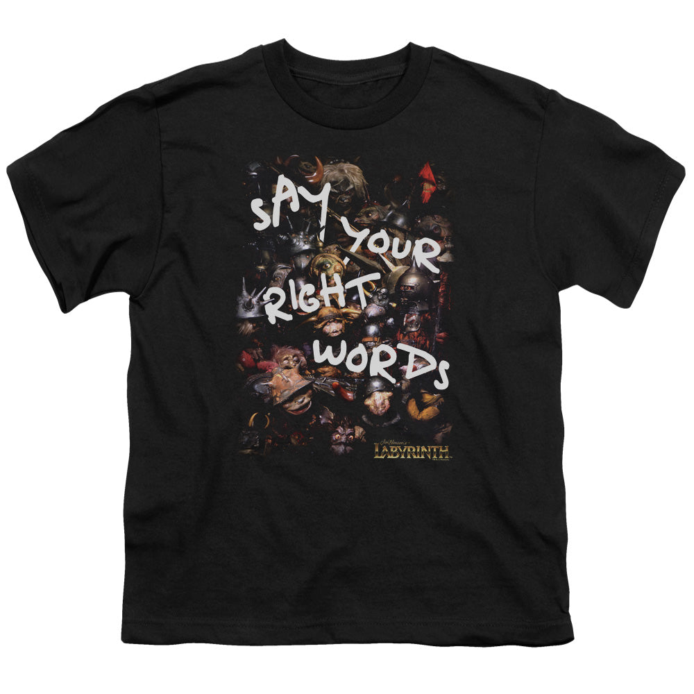 Labyrinth Right Words Youth/Toddler T-Shirt
