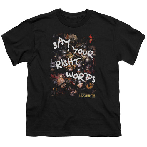 Labyrinth Right Words Youth/Toddler T-Shirt