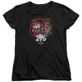 Mighty Morphin Power Rangers Red 25 Womens T-Shirt