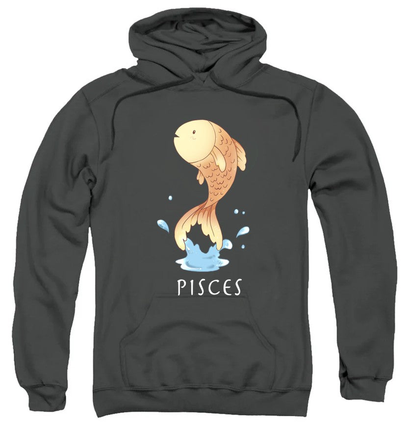 Cute Pisces Charcoal