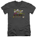 Dubble Bubble Razzles Retro Box V-Neck T-Shirt