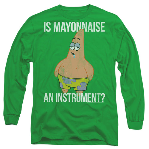 Spongebob Squarepants Mayonnaise Instrument Long Sleeve T-Shirt