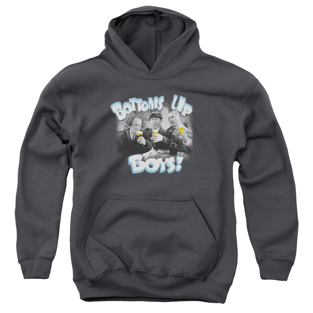 The Three Stooges Bottoms Up Youth Hoodie
