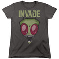 Invader Zim Invade Womens T-Shirt