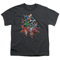 Justice League Starburst Youth/Toddler T-Shirt