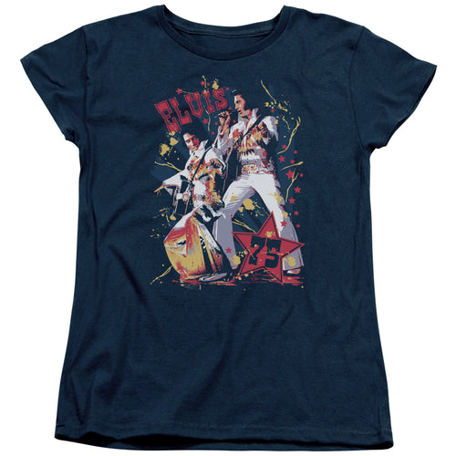 Elvis Presley Eagle Elvis Womens T-Shirt
