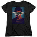 Batman v Superman Superman Poster Womens T-Shirt