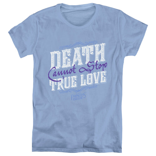 The Princess Bride Love Over Death Womens T-Shirt