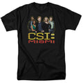 CSI: Miami The Cast In Black T-Shirt